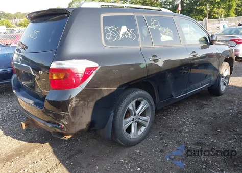 2008 Toyota Highlander Sport z USA, uszkodzony, nr VIN JTEES43AX82096470